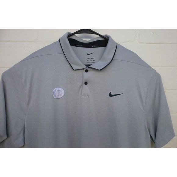 Nike Golf Dri Fit NBA LA Clippers Mens Short Sleeve Polo Shirt - XXL (2XL) - Picture 3 of 12